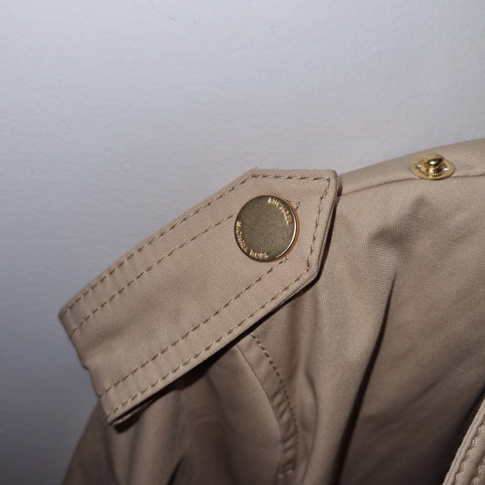 Michael Kors Belted Front-zip Trench Coat - Picture 5 of 5